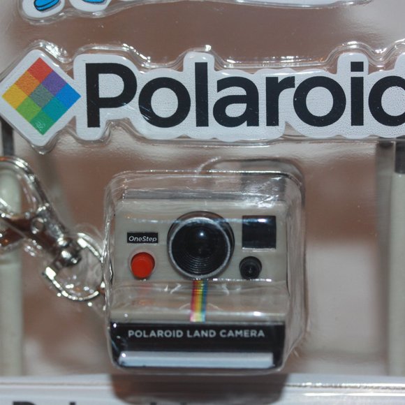 Worlds Coolest Smallest POLAROID ONE STEP LAND CAMERA Toy Miniature Keychain - Picture 2 of 3